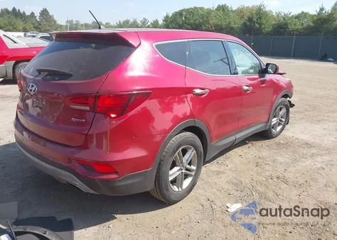 2018 Hyundai Santa Fe Sport 2.4L z USA, uszkodzony, nr VIN 5XYZT3LB1JG525755